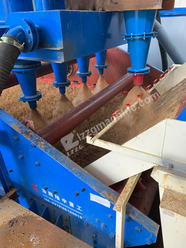 hydrocyclone separator for fine sand recovery