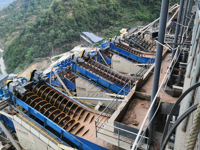 Nickel ore sand washing machine