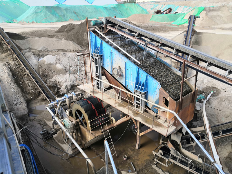 Spray Dust-proof System for sand washing plant