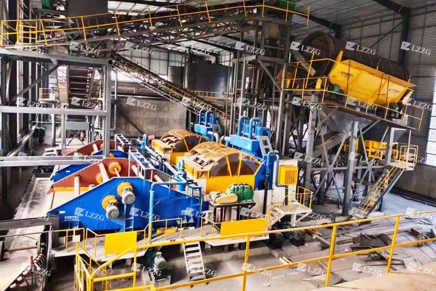 silica sand washing plant