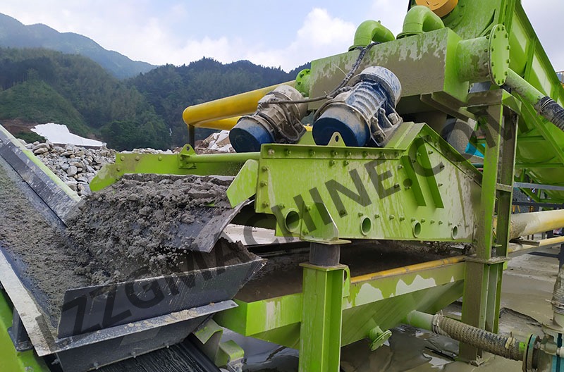 sand dewatering screen