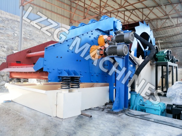 gravel and stone dewatering screen