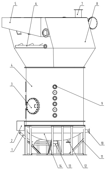 hydraulic classifier structure