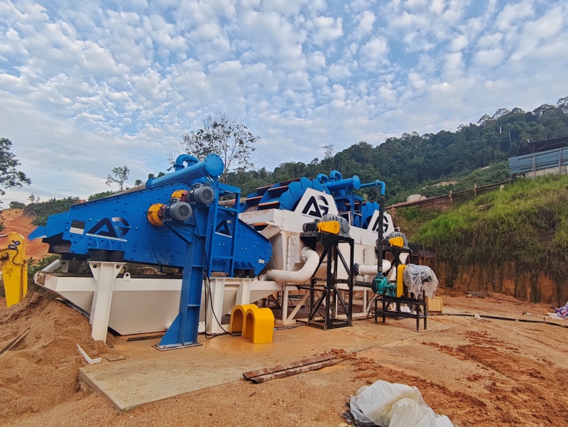 sand and gravel aggregate project in Malaysia
